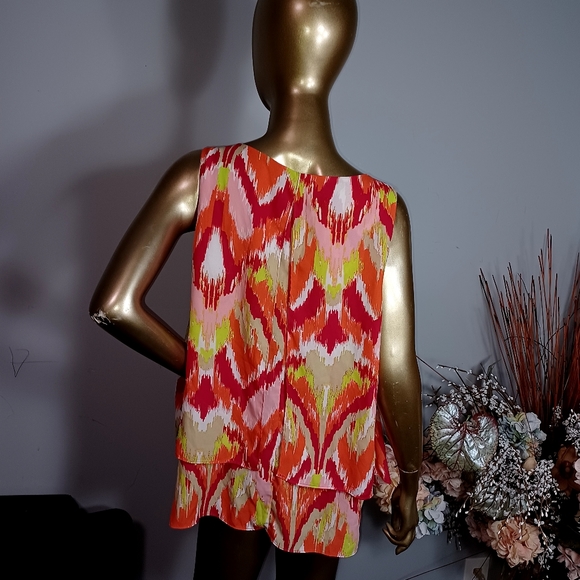 Zac & Rachel colorful sleeveless top - Picture 7 of 12